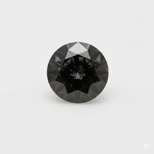 1 Ct. 1.25 - 1.35 mm Black Round Melee